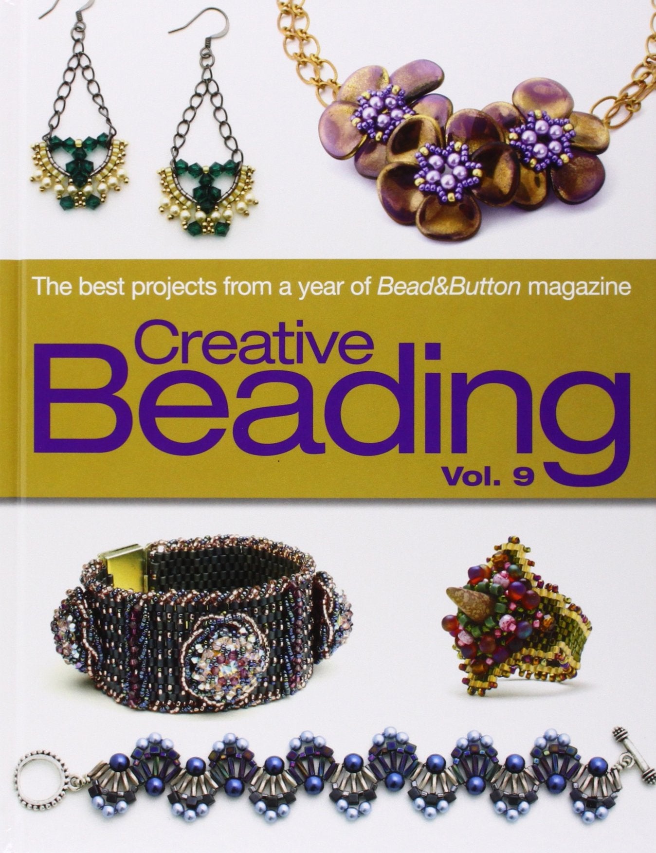 Creative Beading Vol. 9: The Best Projects from a Year of Bead&Button Magazine Hobbies & Crafts