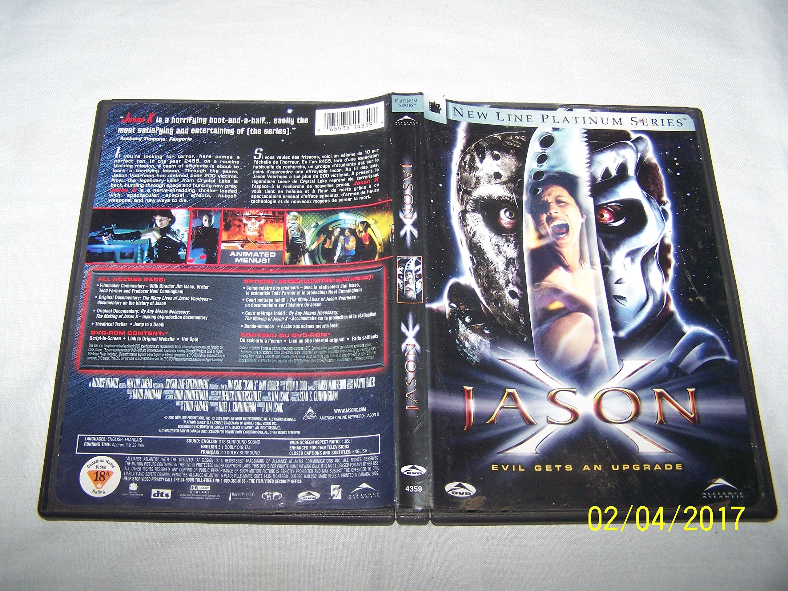 Jason X (New Line Platinum Series) Movies