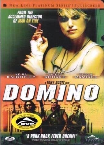 Domino (2006) Keira Knightley; Mickey Rourke; Edgar Ramirez; Tony Scott dvd