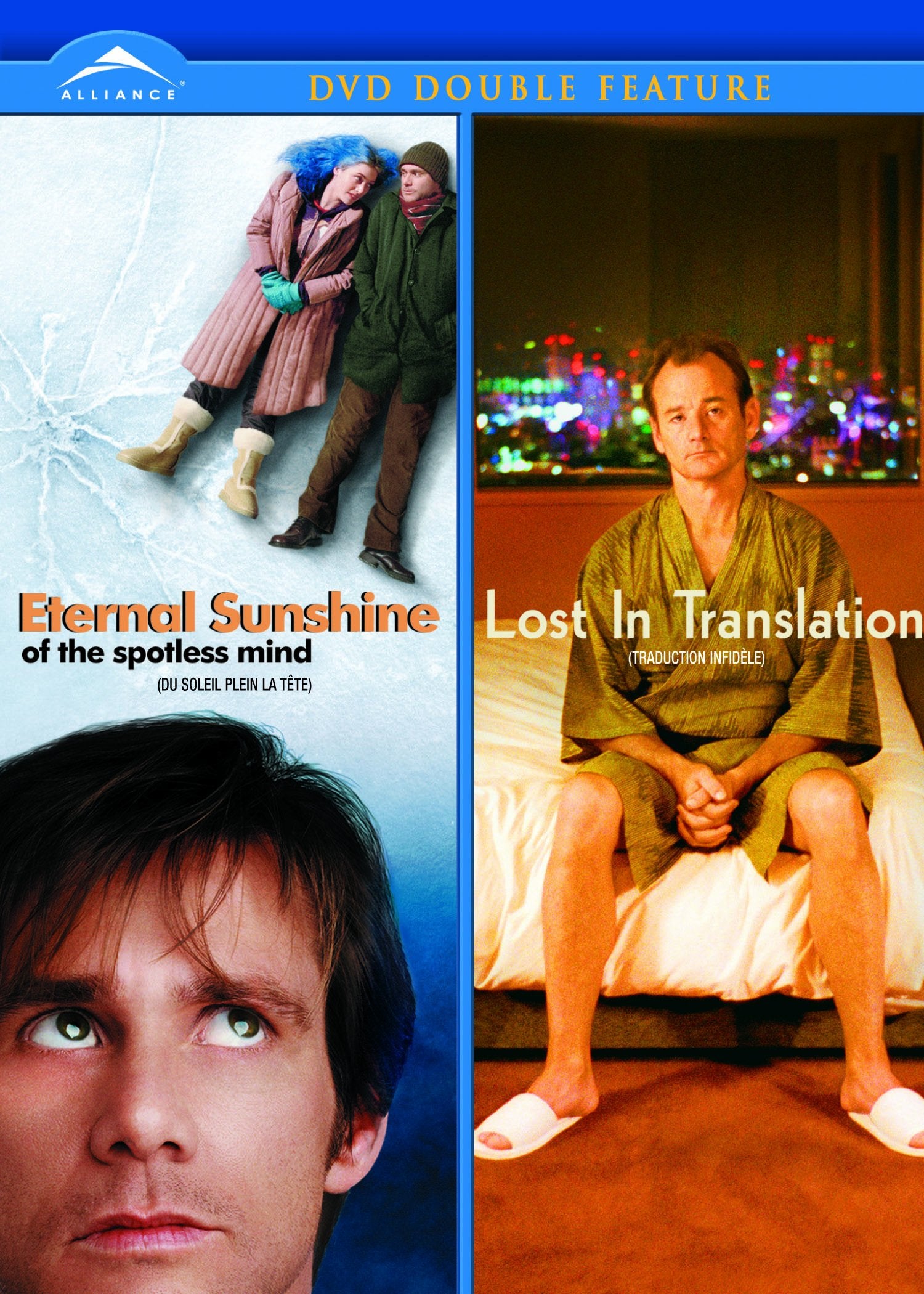 Eternal Sunshine of the Spotless MInd/Lost in Translation (Double Feature) dvd