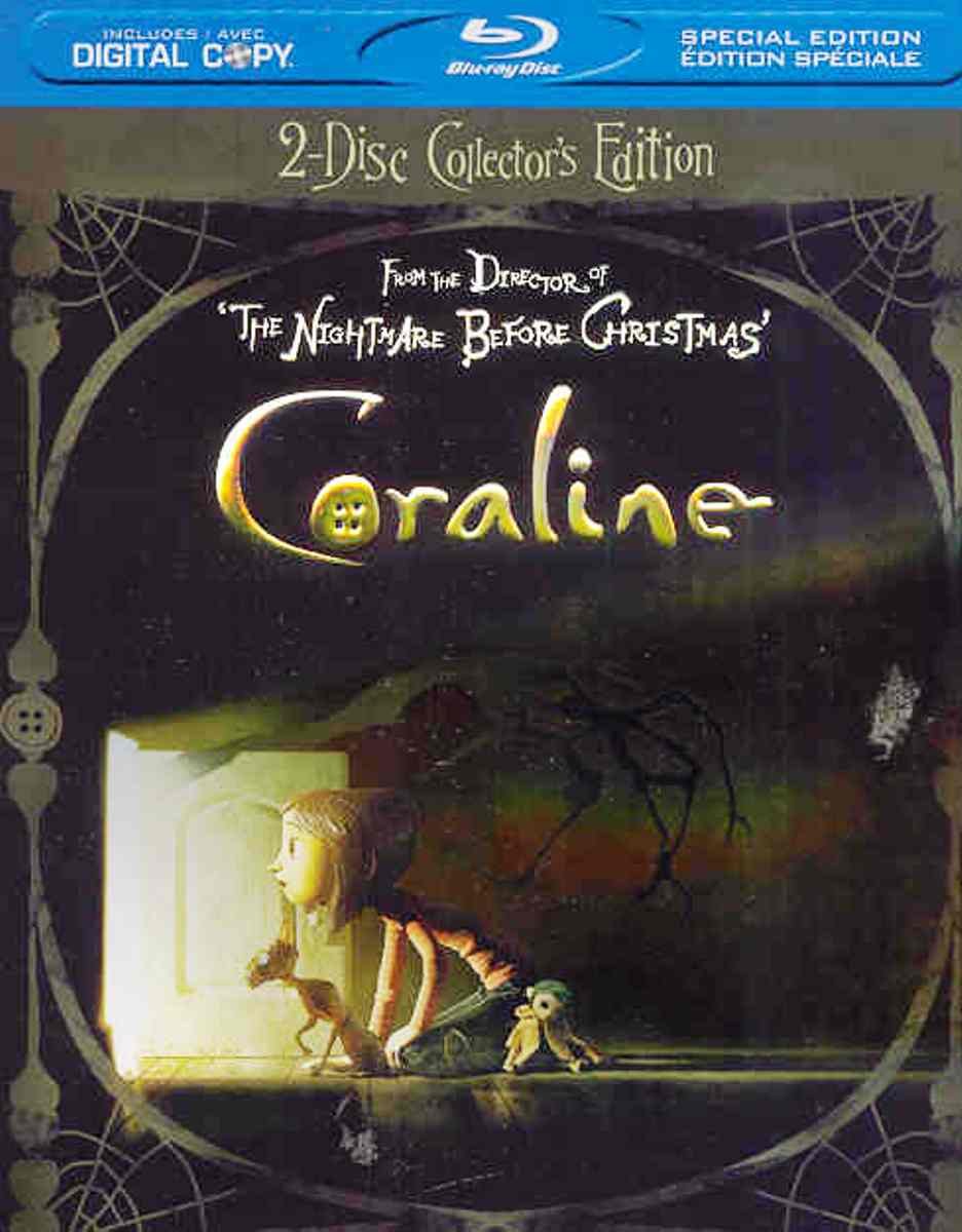 Coraline (2-Disc Collector's Edition) (2009) Dakota Fanning dvd