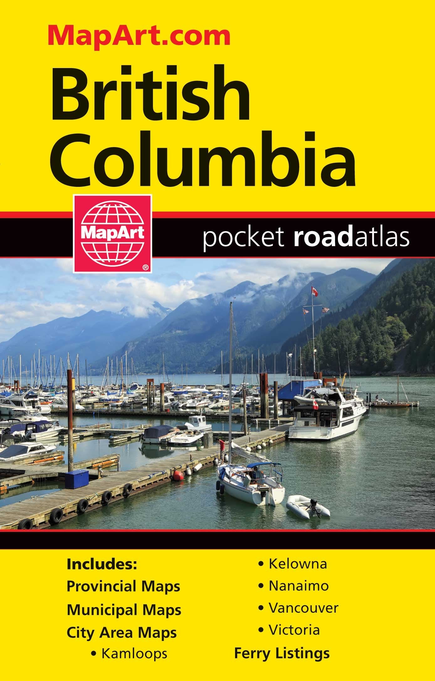 British Columbia Road Atlas (Mapart's Provincial Atlas) Books
