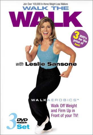 Leslie Sansone - Walk the Walk 3-DVD Set (Miracle Mile / Two Mile Walk / Weight Loss Walk 4 Miles) Films