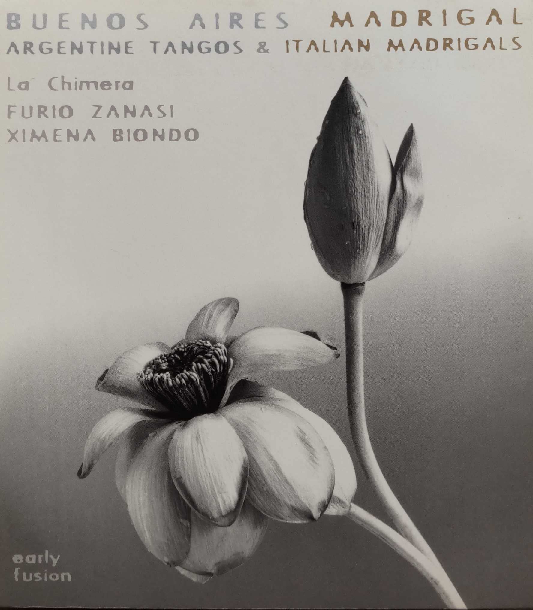 Buenos Aires Argentine Tangos & Italian Madrigals cd