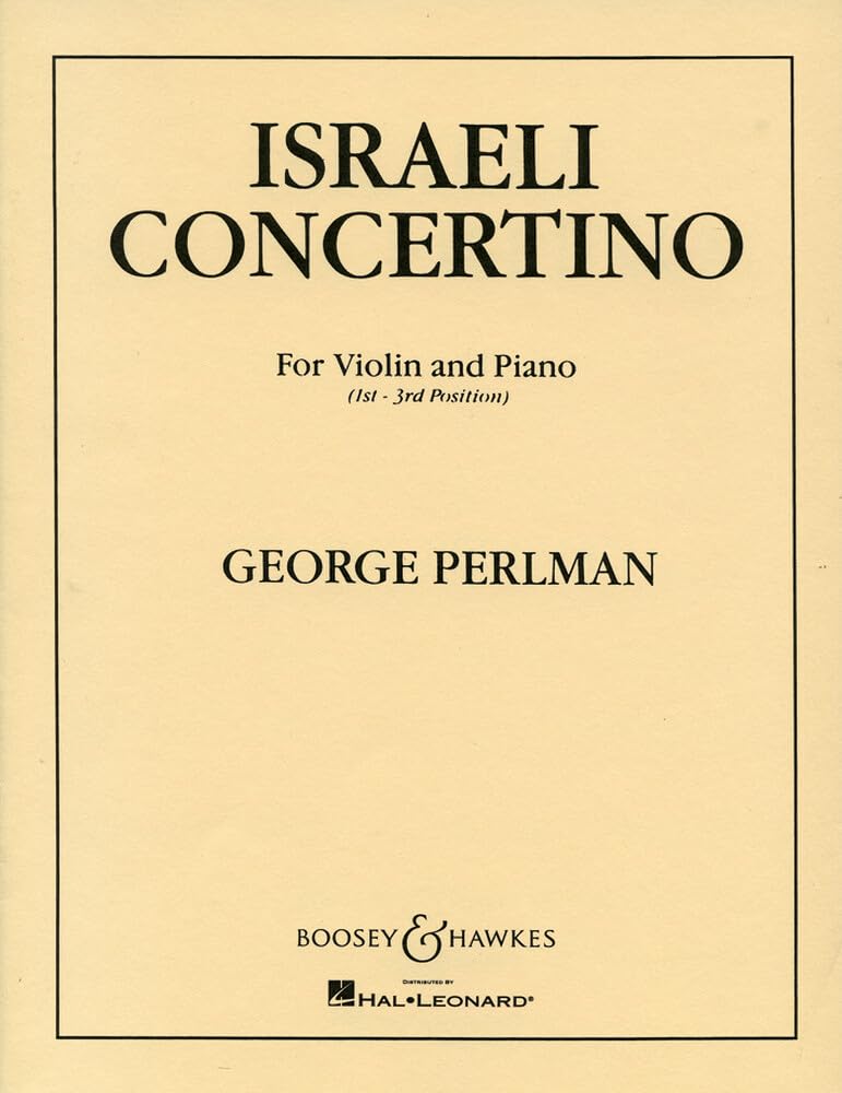 Israeli Concertino: Hora-Hatikvah. Violine und Klavier. Arts & Music