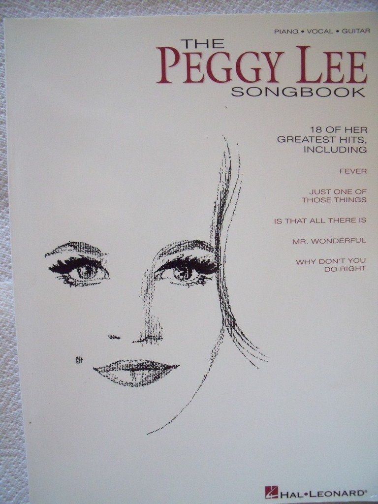 The Peggy Lee Songbook (Piano Vocal Guitar) Arts & Music