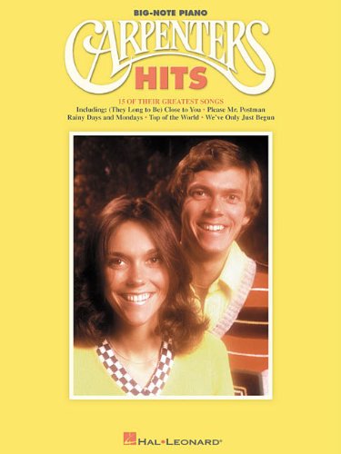 Product Image: Carpenters Hits (Big-Note Piano)