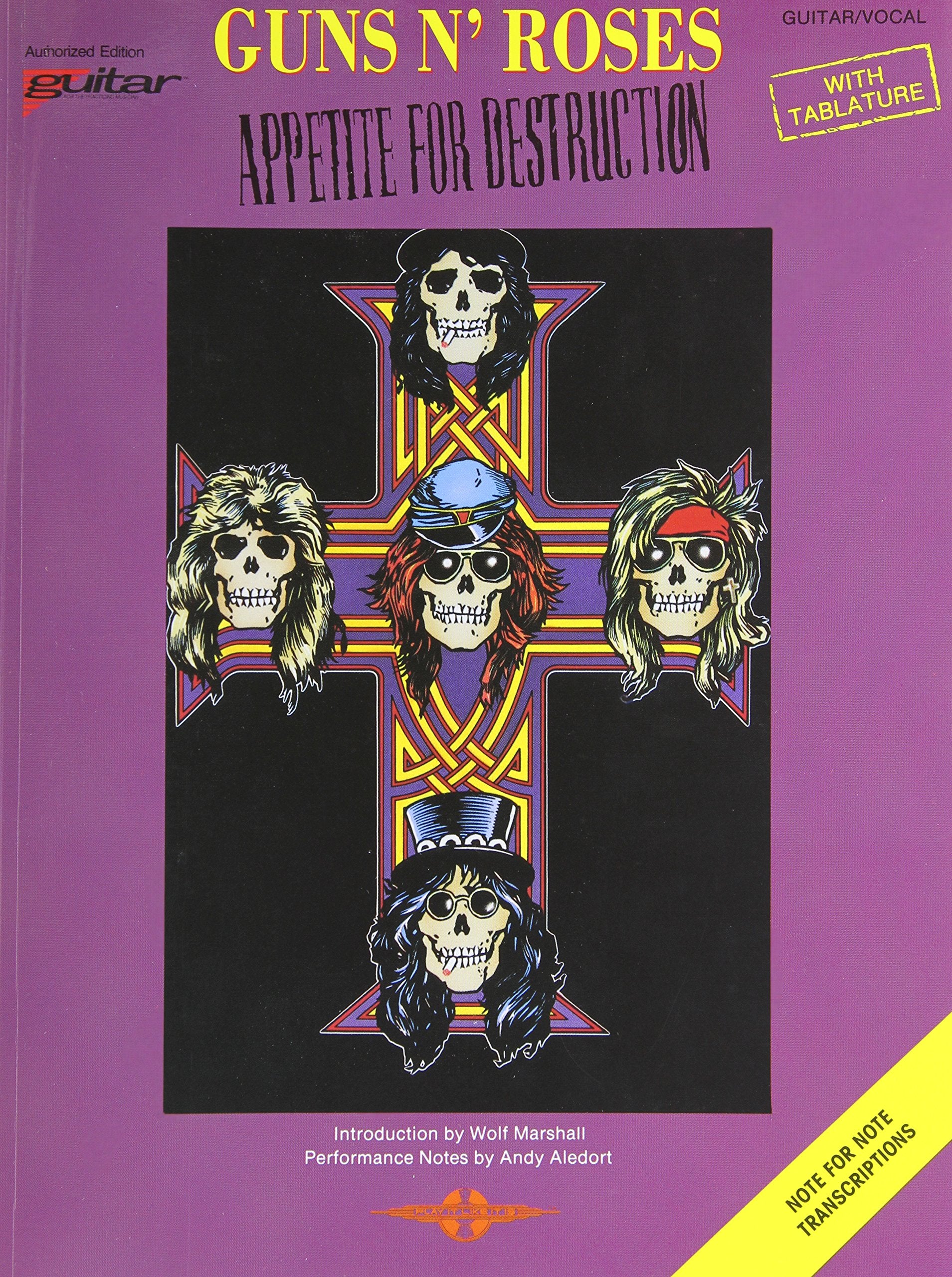 Appetite for Destruction (Guitar, Vocal) Art & Literature