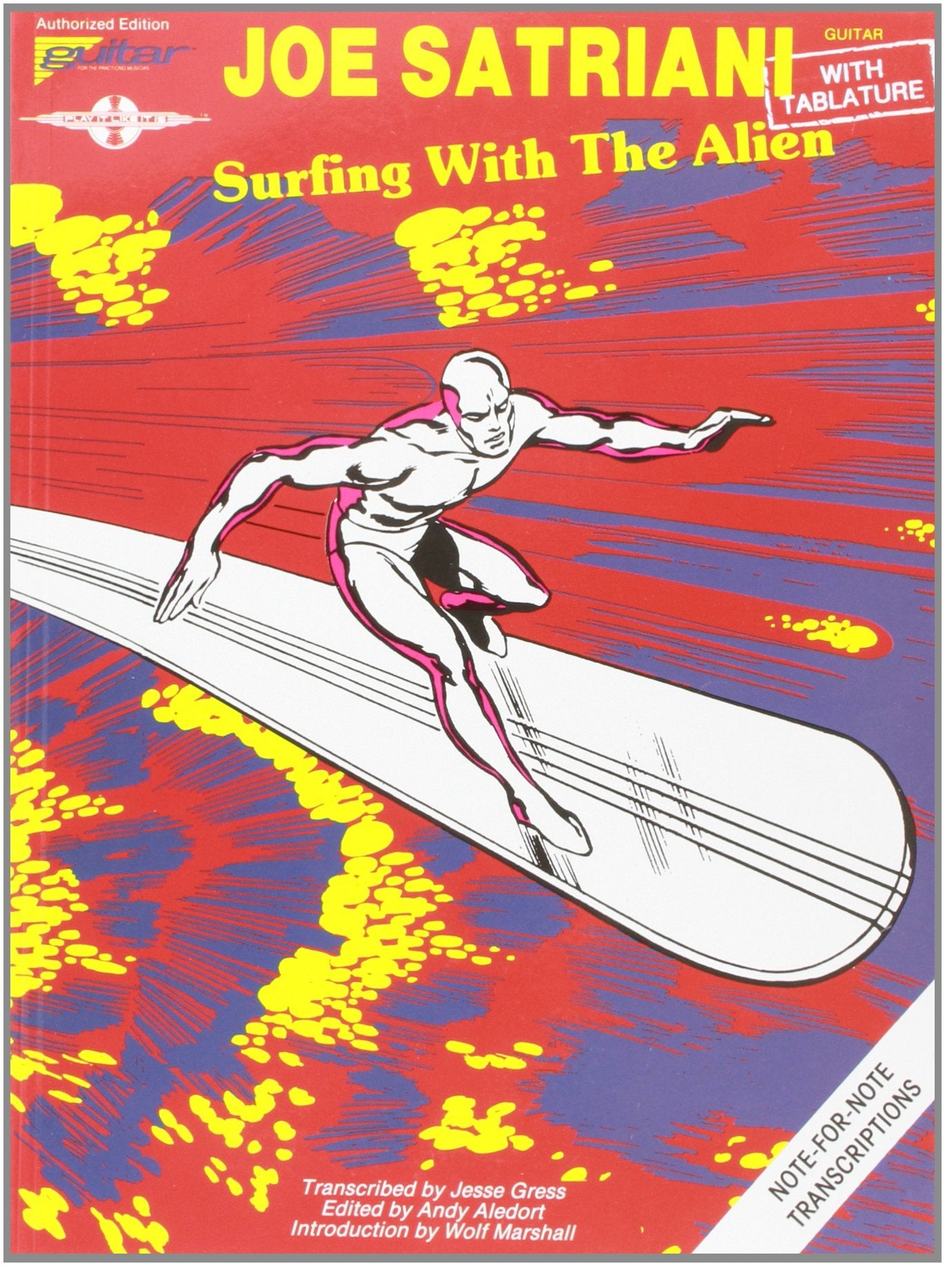 Partition : Satriani Joe Surfing With The Alien Tab cd