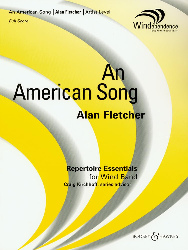 An American Song: Blasorchester. Partitur. (Windependence) Sheet Music
