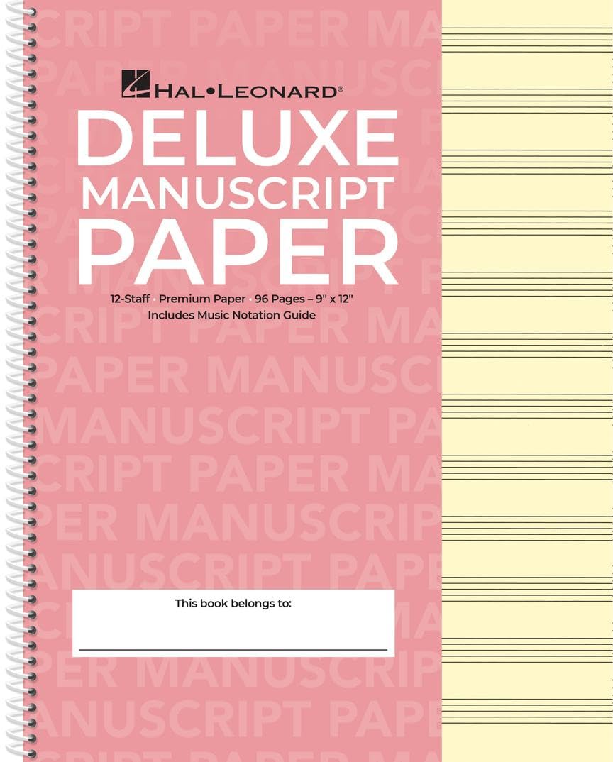 Deluxe Wirebound Premium Manuscript Paper (Pink Cover) Social Sciences