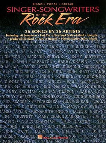 Singer, Songwriters of the Rock Era Sheet Music