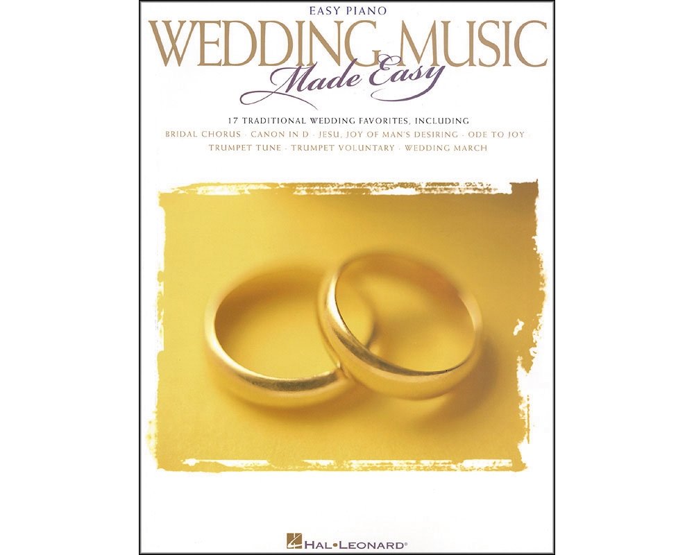 Wedding Music Made Easy Pf (Easy Piano Songbook): 17 Traditional Wedding Favorites. Easy Piano Social Sciences