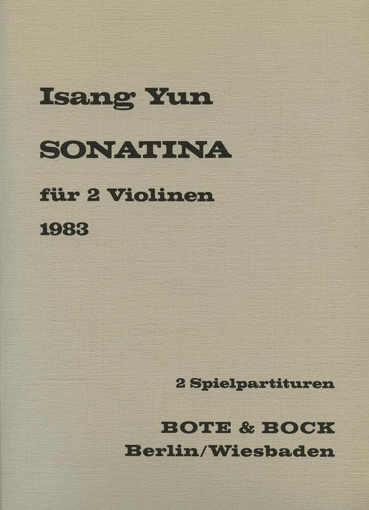 Sonatina: 2 Violinen. Spielpartitur. Sheet Music