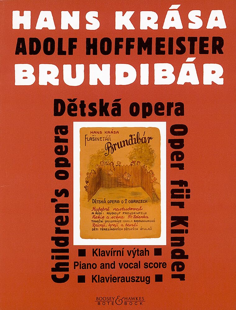 Brundibár: Oper für Kinder. Klavierauszug. Sheet Music