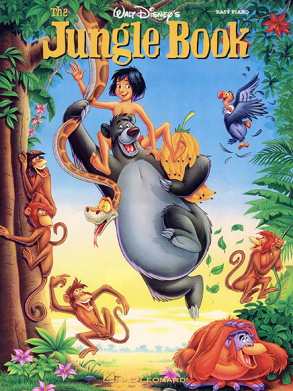 The Jungle Book-easy piano - Piano - BOOK cd