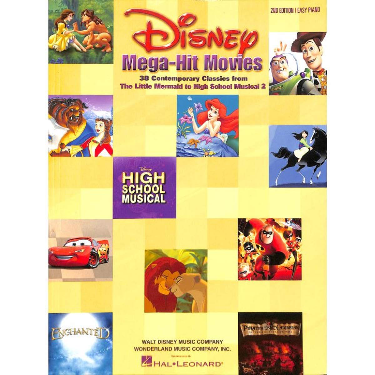 Disney Mega-Hit Movies. Für Klavier cd