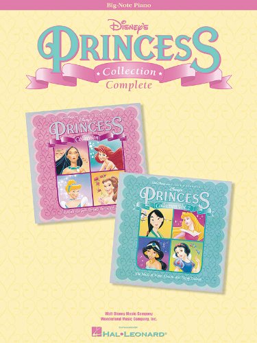 Disney's princess collection (complete) piano book