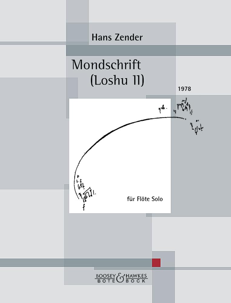 Mondschrift: Loshu II. Flöte. Sheet Music