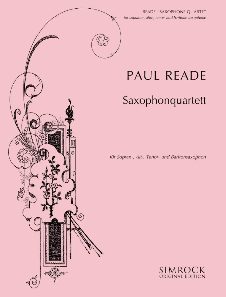 Saxophone Quartet: 4 Saxophones (SATB). Partition et parties. book
