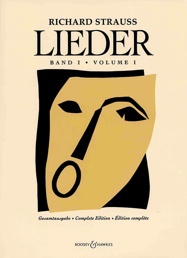 Lieder: für Singstimem und Klavier. Vol. 1. Gesang und Klavier. Klavierauszug. Sheet Music