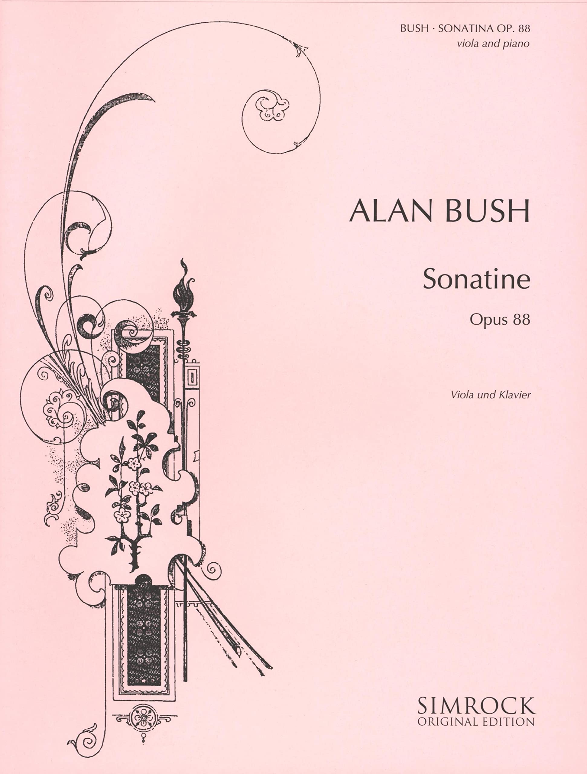 Sonatine: op. 88. Viola und Klavier. Sheet Music