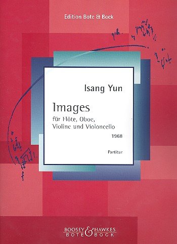 Images: Flöte, Oboe, Violine und Violoncello. Studienpartitur. Sheet Music