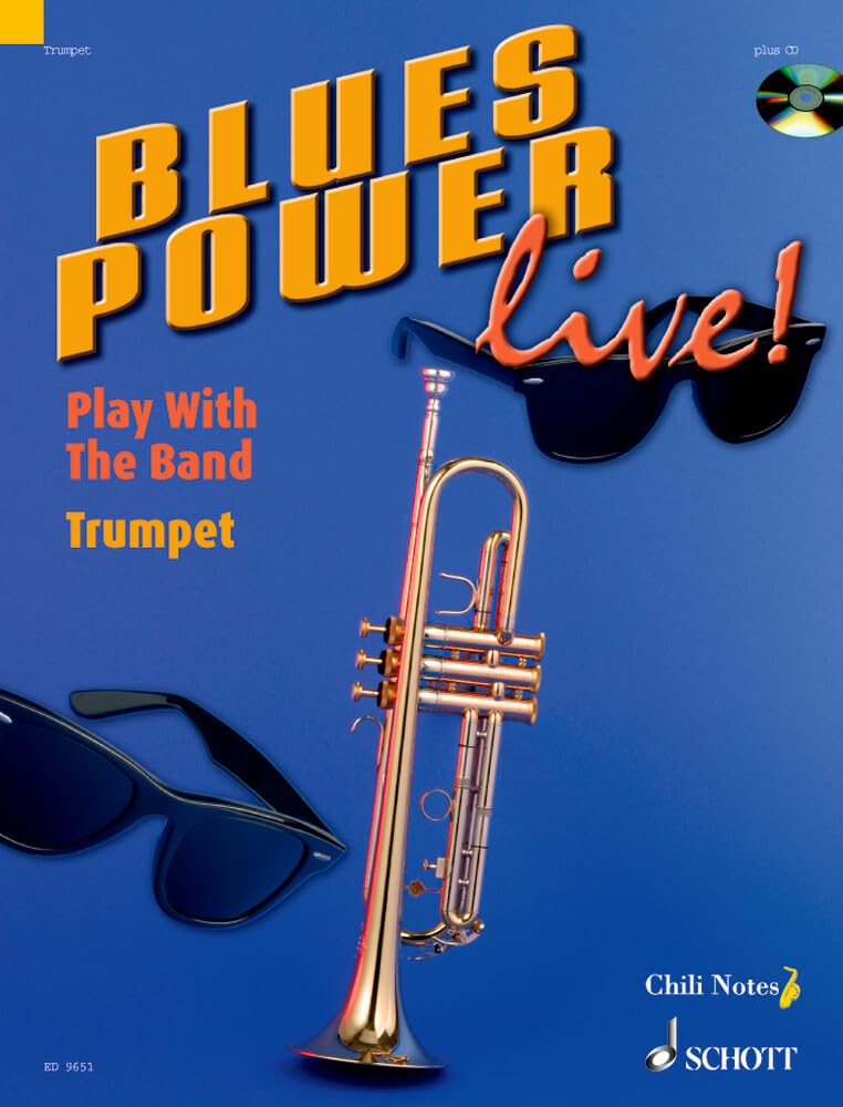Blues Power live!: Play With The Band. Trompete. Sheet Music