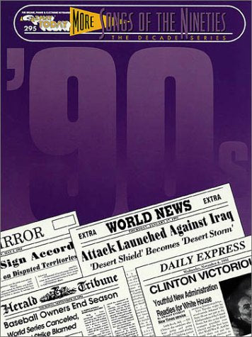 295. More Songs of the '90s Sheet Music