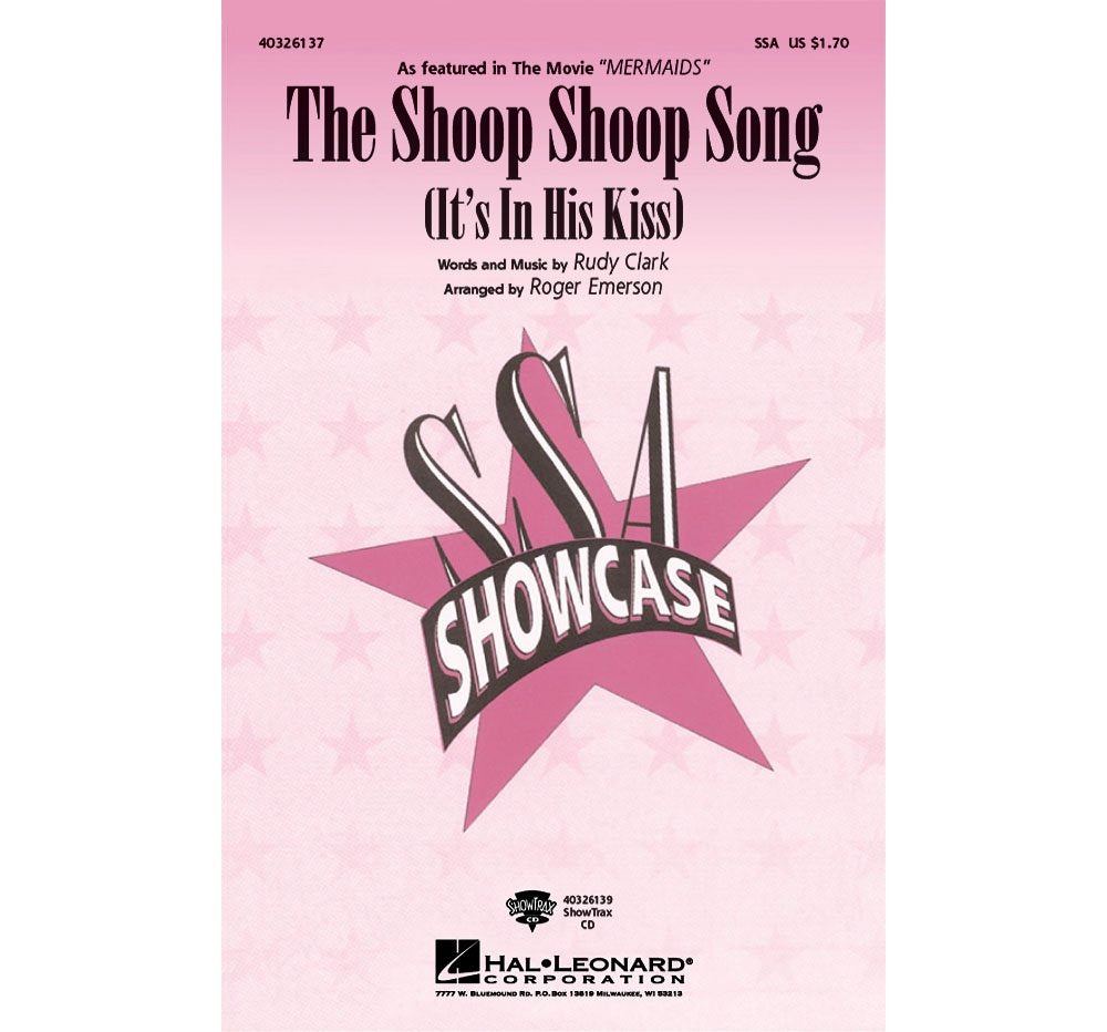 The Shoop Shoop Song. Für SSA (Frauenchor), Chor Music