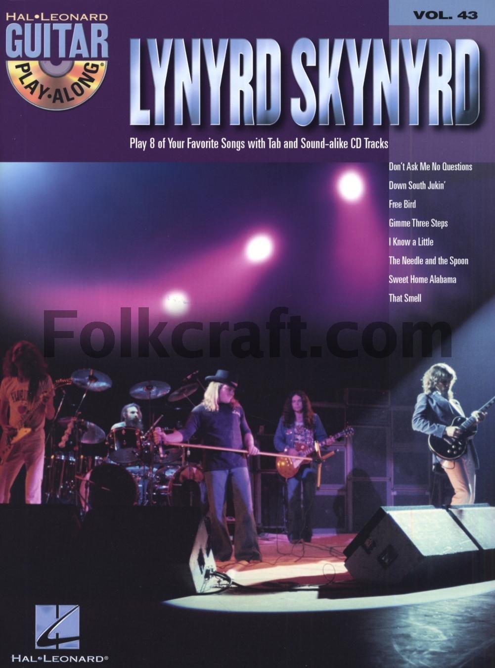 Lynyrd Skynyrd: Noten, CD für Gitarre (Guitar Play-along): Guitar Play-Along Volume 43 Social Sciences