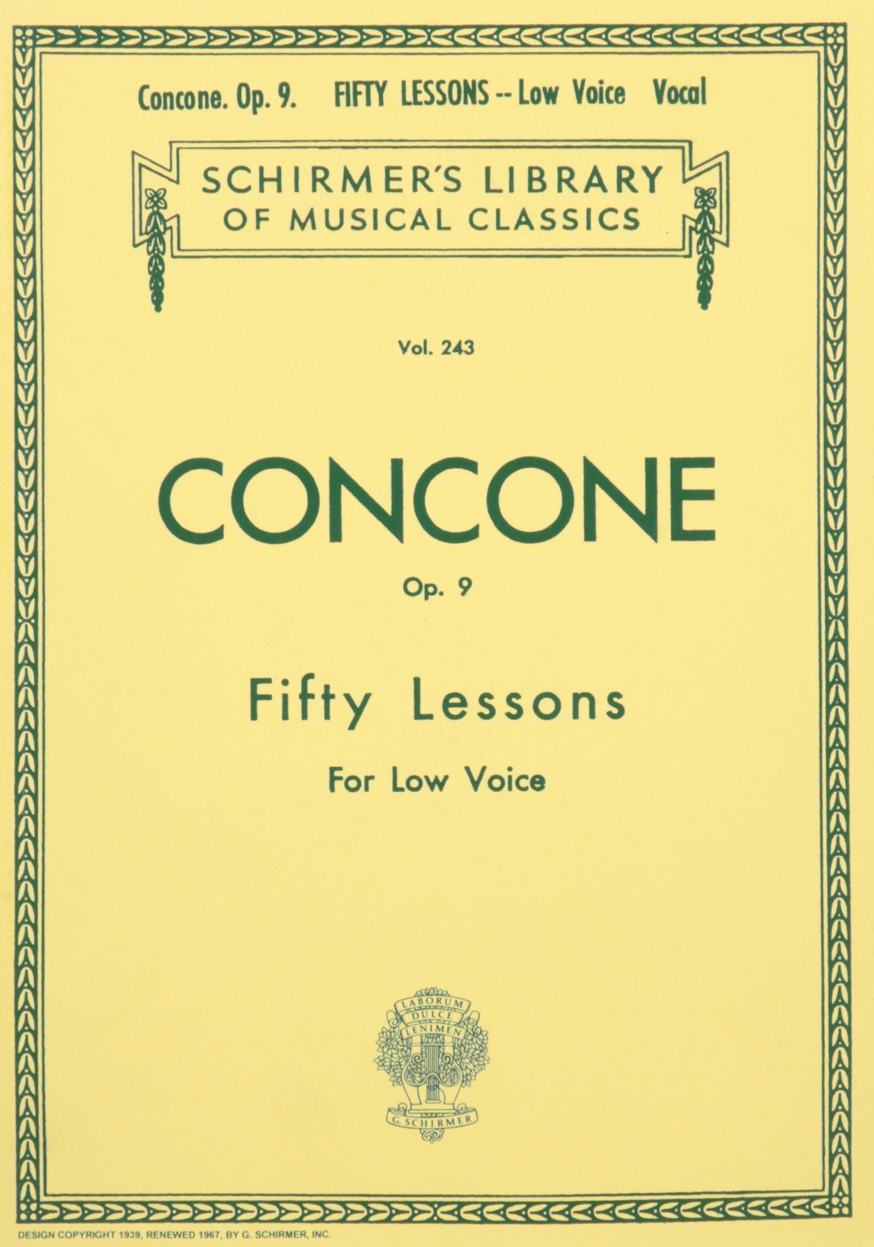 50 Lessons, Op. 9 Sheet Music