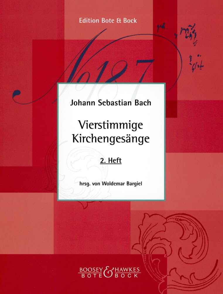 Vierstimmige Kirchengesänge: 275 Choräle in alten Schlüsseln. Band 2 Nr. 28-58. gemischter Chor (SATB) a cappella. Chorpartitur. Sheet Music