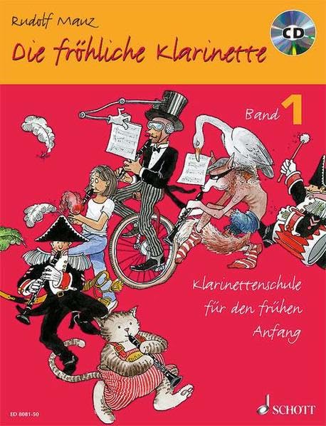 Die fröhliche Klarinette. Band 1. mit CD Education & Training