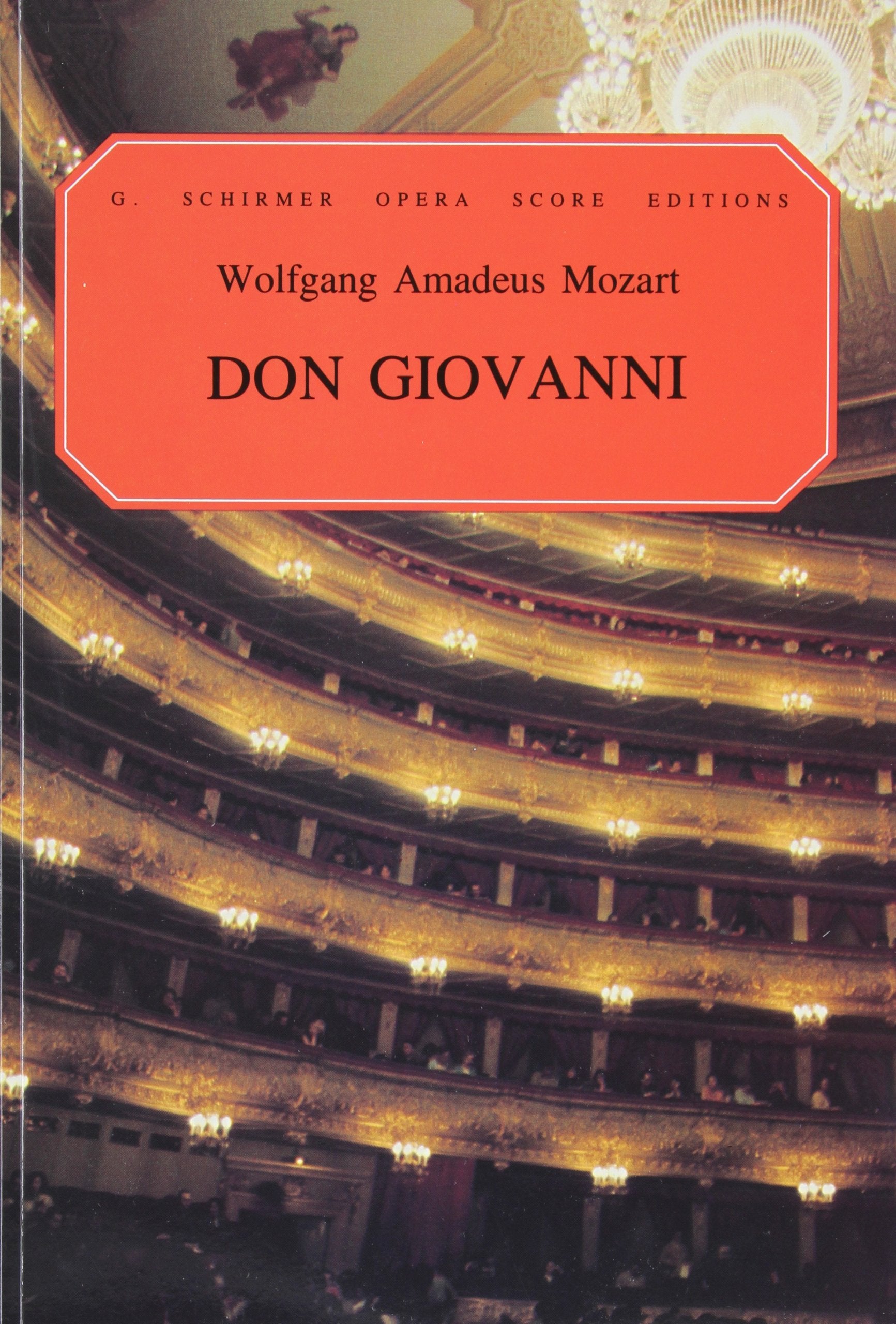 Don Giovanni: Vocal Score Sheet Music
