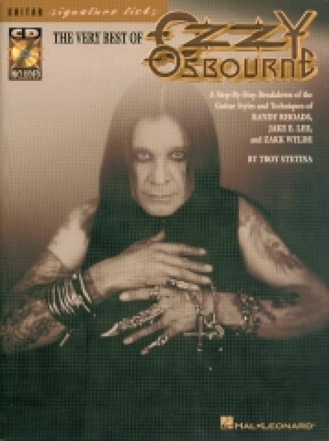 Partition : Osbourne Ozzy Very Best Of Sign. Licks + Cd book