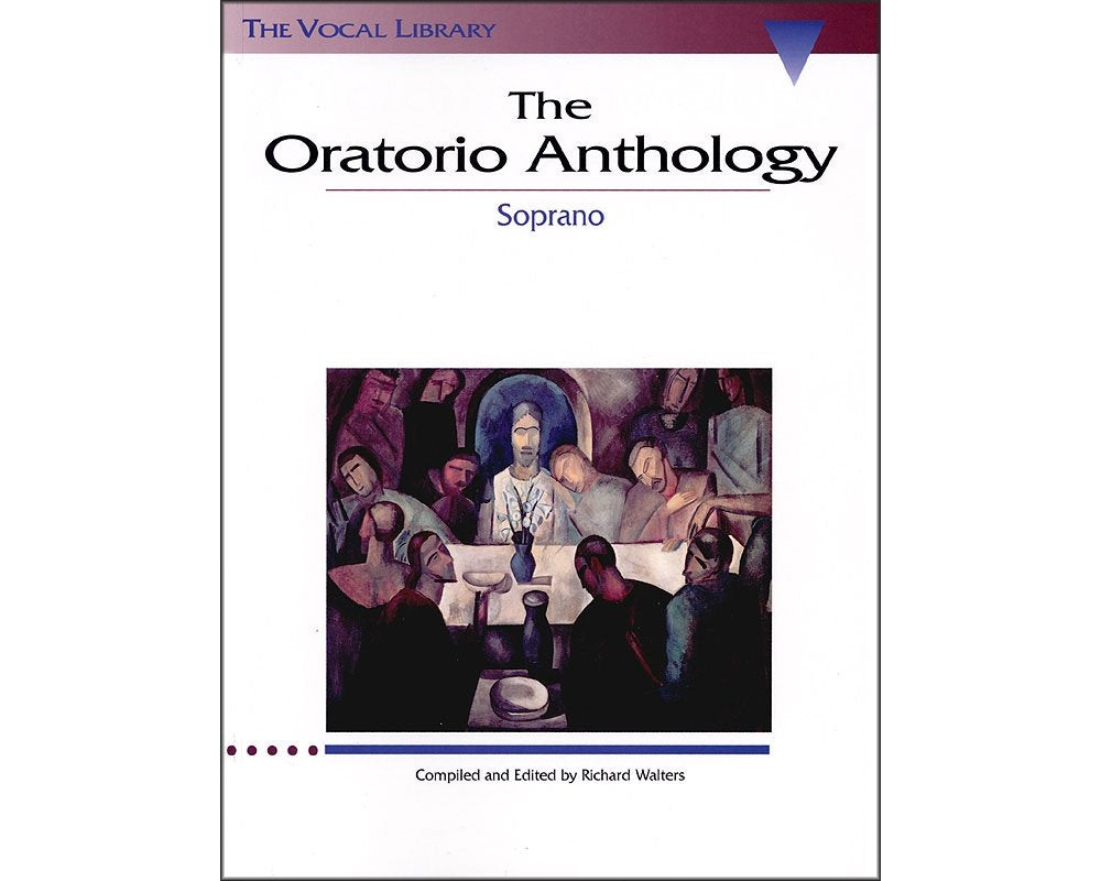 Oratorio Anthology Soprano -Album-: Noten für Sopran solo, Klavier (Vocal Library) Sheet Music