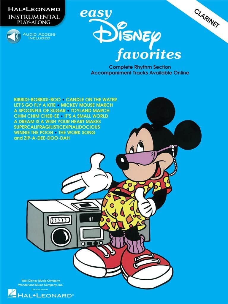 Easy Disney Favorites For Clarinet Clt Book/Cd book