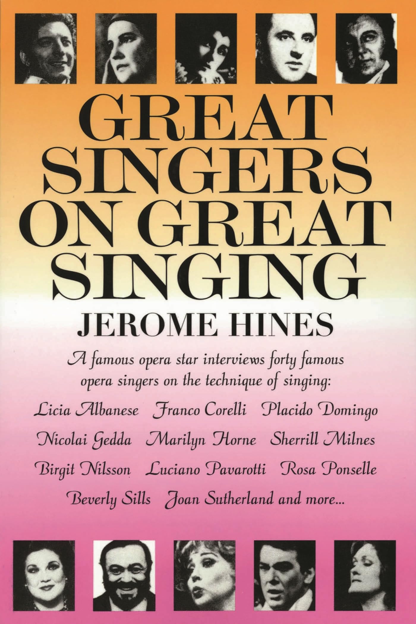 Product Image: Great Singers on Great Singing