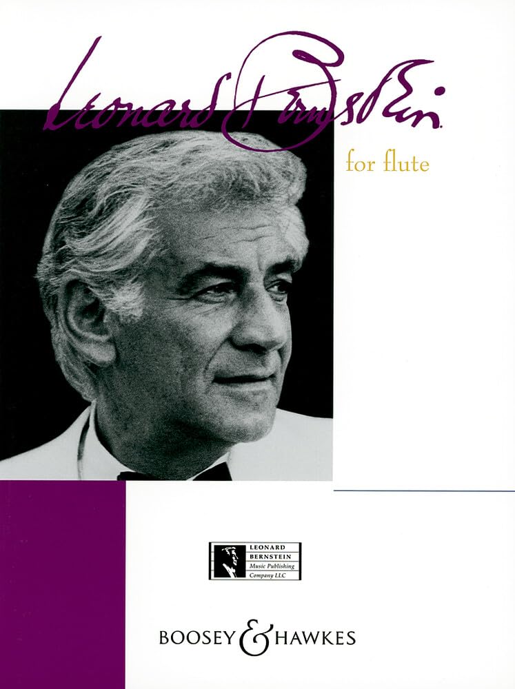 Bernstein for Flute: Flute and Piano. book