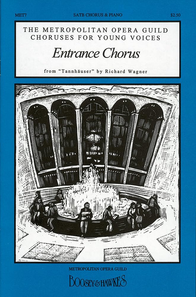 Tannhäuser: Eingangschor. WWV 70. gemischter Chor (SATB) und Klavier. Chorpartitur. Sheet Music