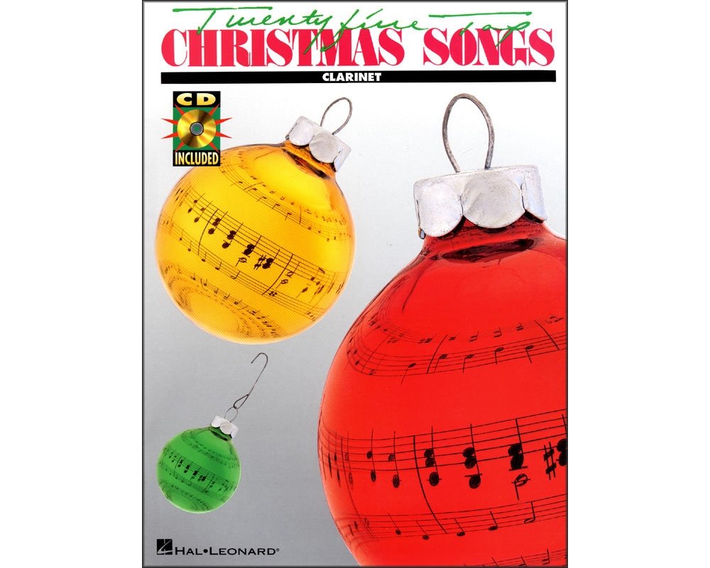 Twenty Five Top Christmas Songs: Clarinet book