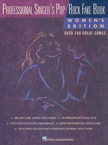 The Professional Singer's Pop/Rock Fake Book: Women's Edition Sheet Music
