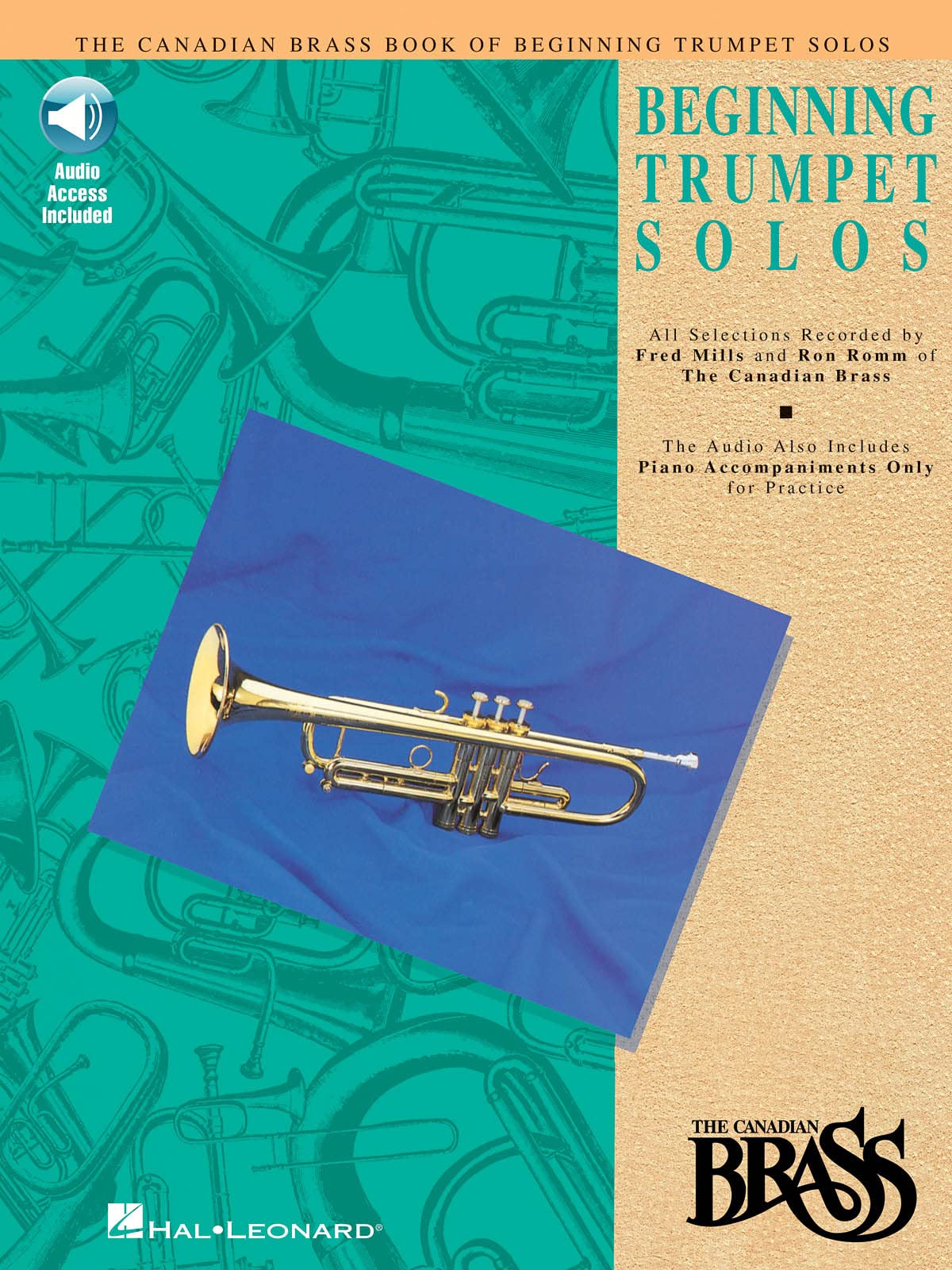 Canadian Brass Book of Beginning Trumpet Solos: With Online Audio of Performances and Accompaniments Sheet Music