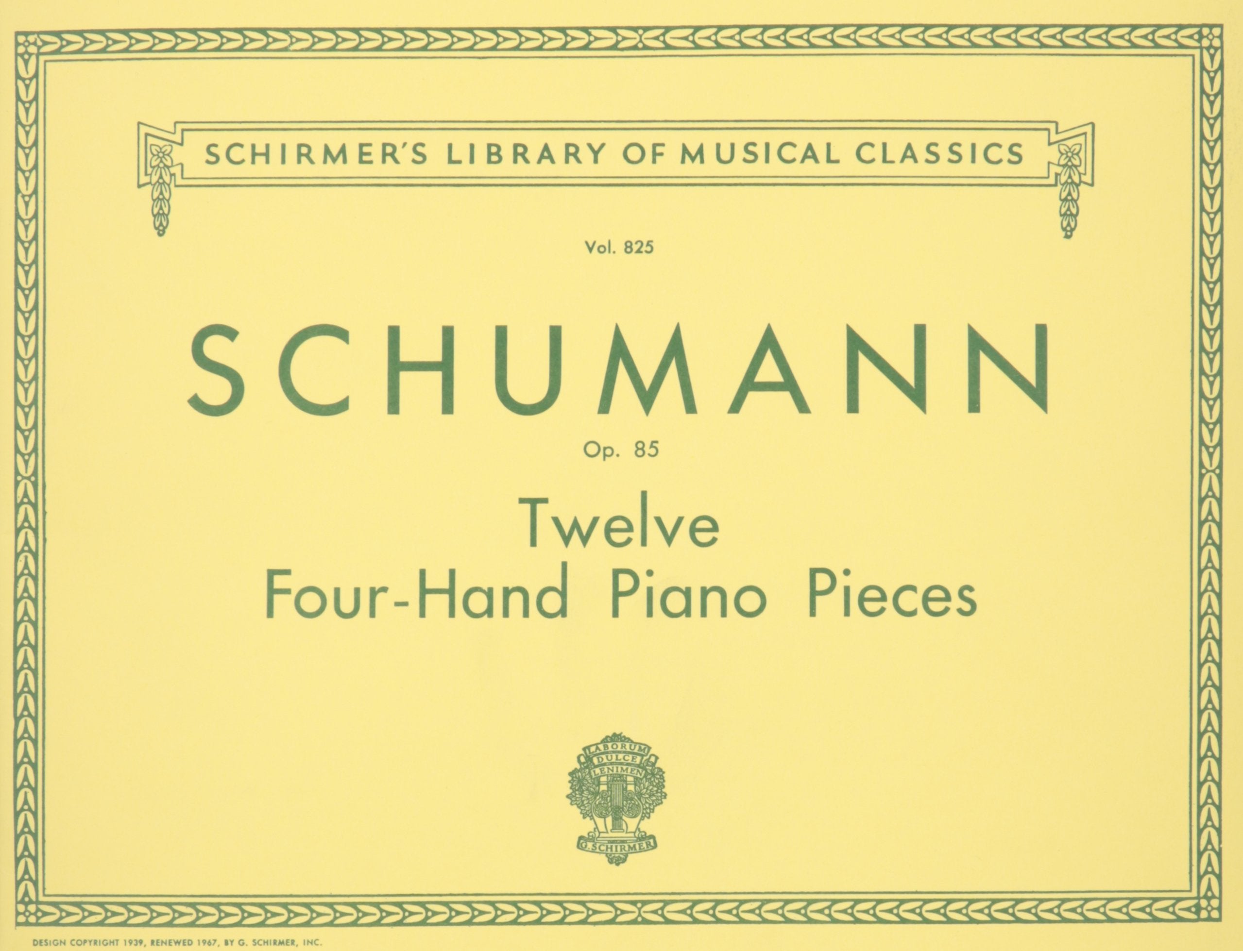 12 Pieces for Large and Small Children, Op. 85 Sheet Music