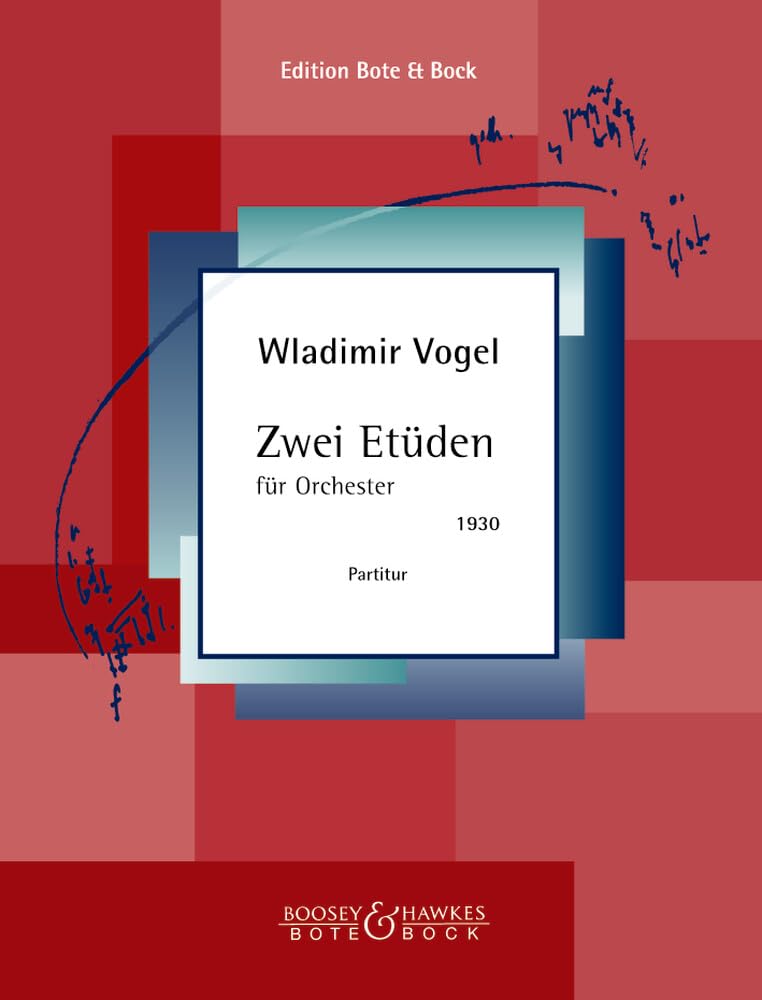 Zwei Etüden: Orchester. Studienpartitur. Sheet Music