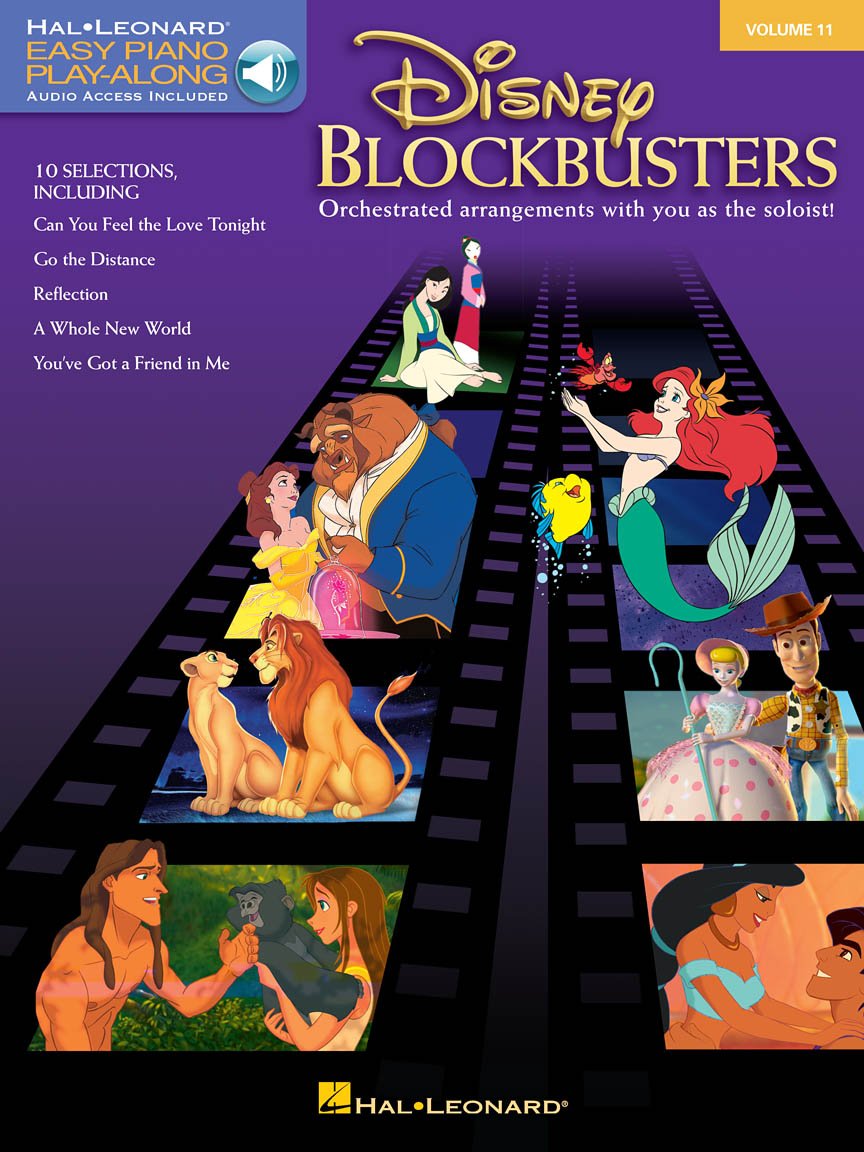 Easy Piano CD Play-Along Volume 11: Disney Blockbusters: Noten, Bundle, CD für Klavier, Gesang Social Sciences