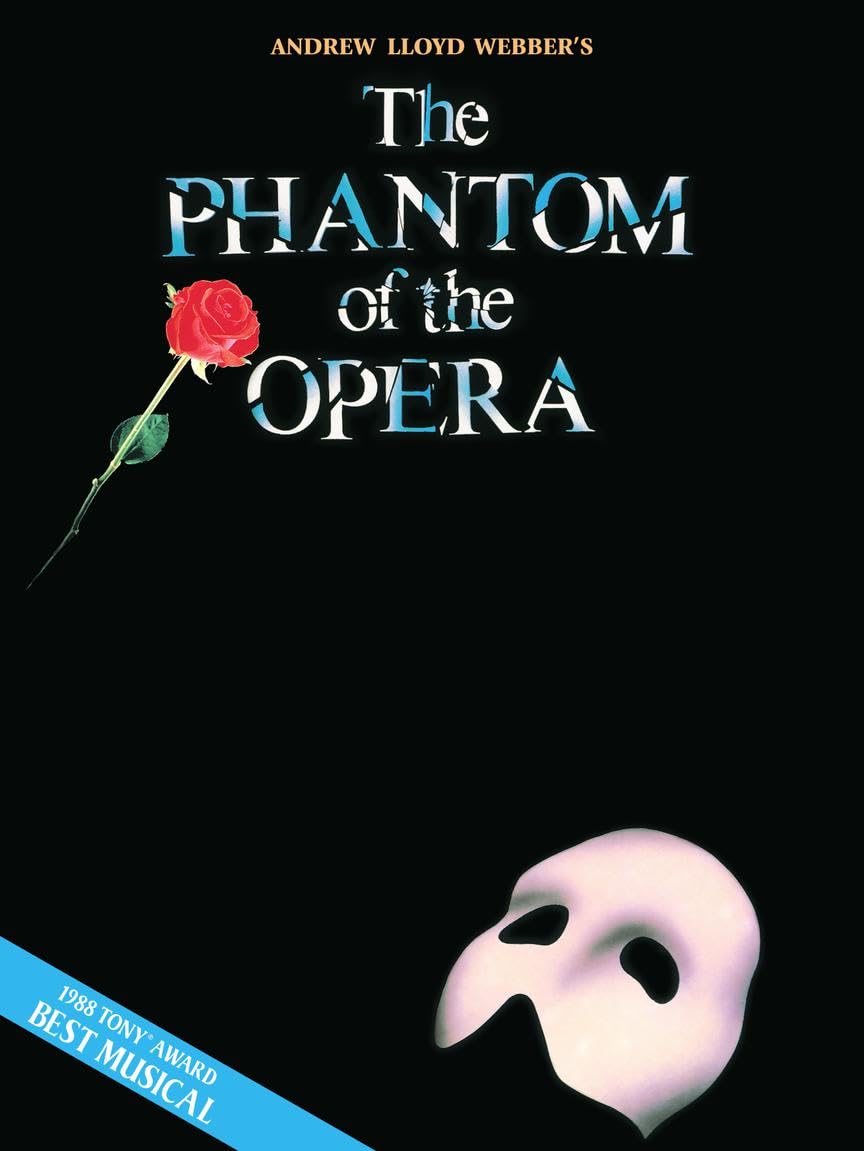 Phantom of the Opera - Souvenir Edition Piano/Vocal Selections Songbook 9 Iconic Songs by Andrew Lloyd Webber Broadway Musical Sheet Music for Piano Voice and Guitar Hal Leonard Music Book Social Sciences