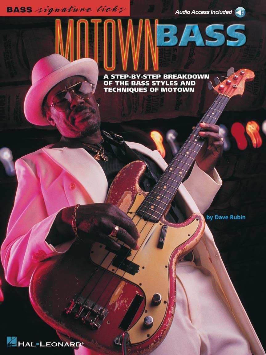 Motown Bass (Bass Signature Licks): A Step-By-Step Breakdown of the Bass Styles and Techniques of Motown Sheet Music