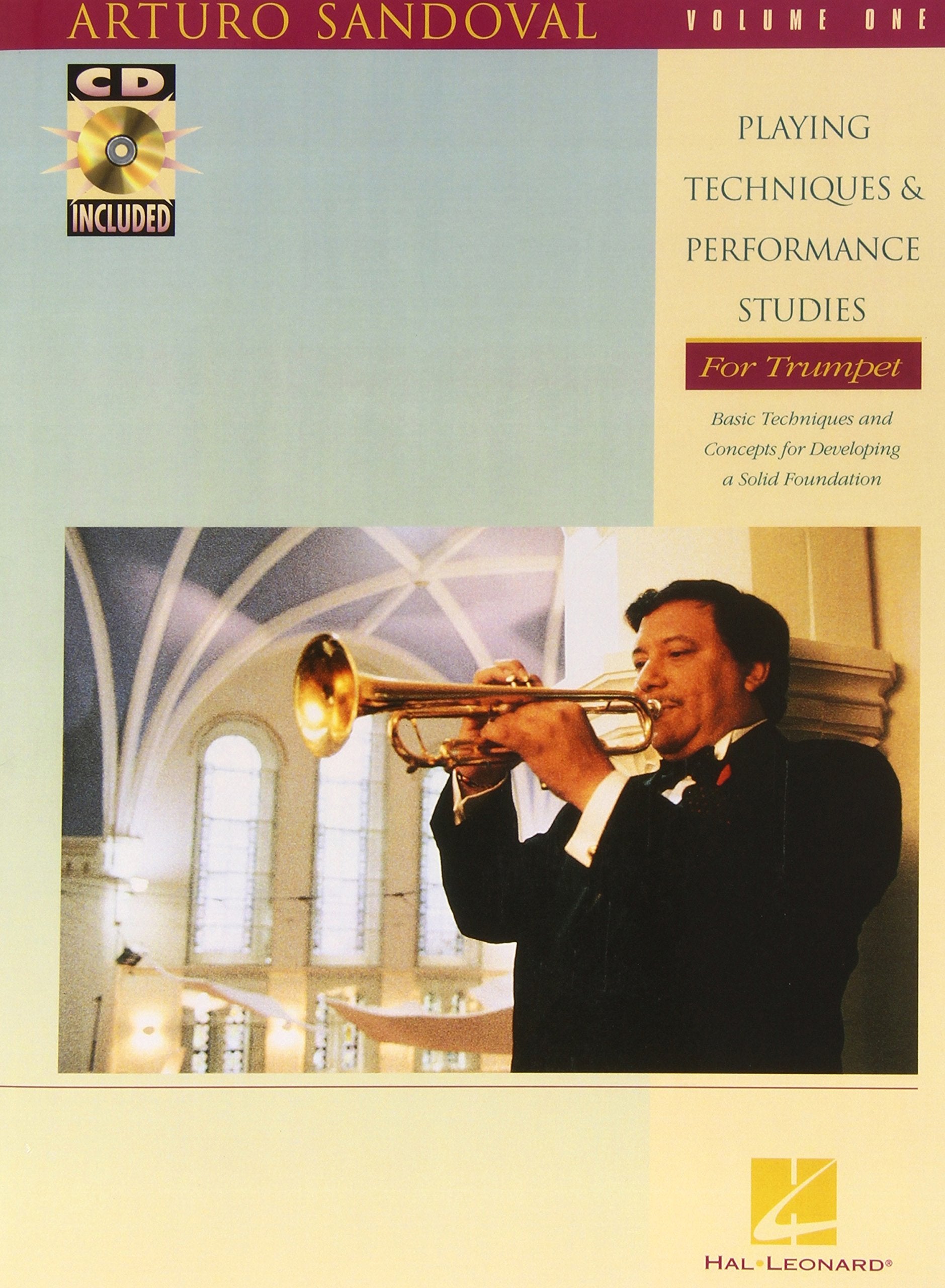 Playing Techniques and Performance Studies for Trumpet, Vol. 1 by Arturo Sandoval (1994-12-01) Books